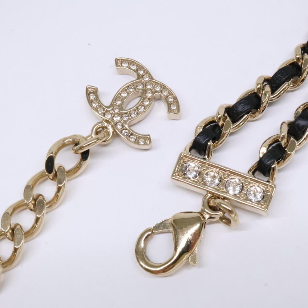 CHANEL Gold Logo Necklace - Picture 5 of 10